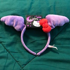 Hello Kitty Halloween Bat Wing Headband